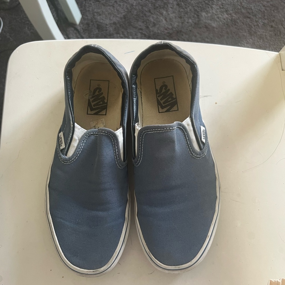 Blue Slip On Vans